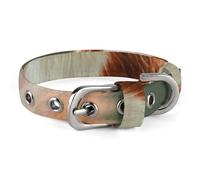Collier pour chien mignon écureuil réglable, doux et confortable avec boucle en métal pour animal domestique de petite et moyenne taille
