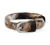 Collier pour chien mignon réglable doux et confortable avec boucle en métal pour animaux de compagnie de petite et moyenne taille