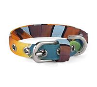 Collier pour chien motif clown de dessin animé, réglable, doux et confortable, avec boucle en métal pour animal de compagnie de petite et moyenne taille