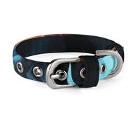 Collier pour chien motif dragons de glace et de feu, réglable, doux et confortable, avec boucle en métal pour animal domestique de petite et moyenne taille