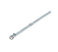Nobby Crystal Collier avec Rang pour Chien Bleu 27 cm x 12-14 mm
