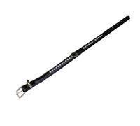 Collier pour chien Nobby Pet Crystal Einreihig Noir 32 cm x 14 mm
