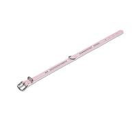 Collier pour chien Nobby Pet Crystal Einreihig Rose 27 cm x 14 mm