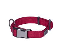 Collier pour chien Nobby Pet Linen Deluxe Rouge L/XL