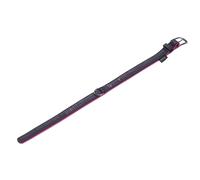 Nobby collier "PACIFIC DELUXE" trois rangées fuchsia L: 52cm; (41-49cm) B: 25/28mm