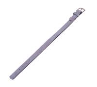 Collier pour chien Nobby Pet Velours Gris 42 cm x 21 mm