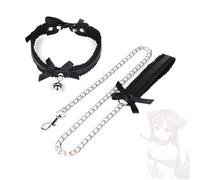 Collier pour Chien Noir avec Design Amovible