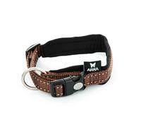 Collier pour chien nylon réglable Arka Haok S Marron 15x30-35 cm