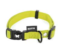 Collier Nylon Réglable 40-50/70 Vert - Martin Sellier