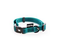 Collier pour chien nylon réglable Martin Sellier S Bleu 15x30/45 cm