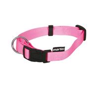 Collier pour chien nylon réglable Martin Sellier S Rose 16x30/45 cm