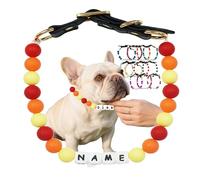 Collier pour Chien personnalisé avec nom Identification, Collier d'amitié pour Chiens et Chats (S, M, L), Les Amoureux des Animaux (Hommes et Femmes)