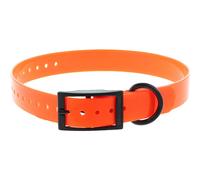 Collier pour chien polyuréthane boucle double Canihunt Xtreme Orange 1,9x0,25x45 cm