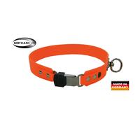 Collier pour chien recherche au sang Akah BioThane Clicklock Orange 30 mm x 55 cm