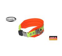 Collier pour chien recherche au sang Akah BioThane Tracker Orange 50 mm x 50/52,5 cm