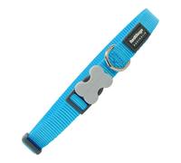 Collier pour Chien Red Dingo Lisse Turquoise (1,2 x 20-32 cm)