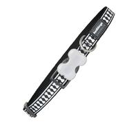 Collier pour Chien Red Dingo Os Réfléchissant Noir (2,5 x 41-63 cm)