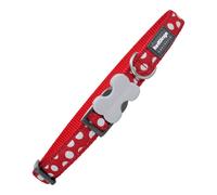 Collier pour Chien Red Dingo Pois [2 x 31-47 cm]
