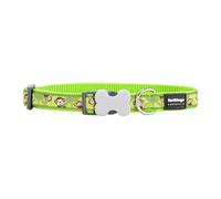 Collier pour Chien Red Dingo STYLE MONKEY LIME GREEN 31-47 cm