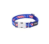 Collier pour Chien Red Dingo STYLE US FLAG 15 mm x 24-36 cm