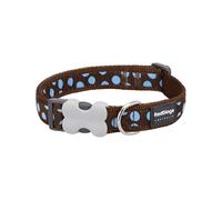 Collier pour chien réglable Red Dingo Marron 15 mm x 24/36 cm