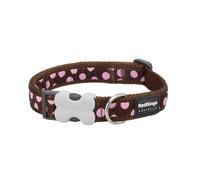 Collier pour chien réglable Red Dingo Marron 15 mm x 24/36 cm