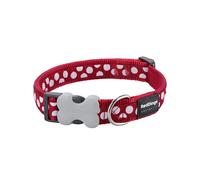 Collier pour chien réglable Red Dingo Rouge 20 mm x 31/47 cm