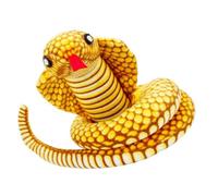Collier pour Chien Style Serpent, Ornement Léger en Coton Jaune | Décoration de Cou Créative, Usage Quotidien et Fêtes, Aspect Serpent Imité, pour Photo et Costumes