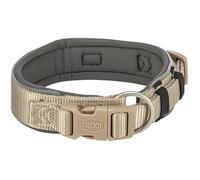 Collier Pour Chien - Trixie - Extra Large - Sable/Graphite Gris - Accessoire De Qualité Supérieure - Boucle