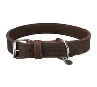 Collier pour Chien Trixie Rustic Brun foncé L 48-56 cm