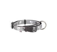 Collier pour Chien Trixie Silver Reflect Noir Gris L/XL 40-65 cm