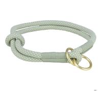 Collier Pour Chien - Trixie - Soft Rope - Semi-Étrangleur - Couleur Sauge - Taille Moyen