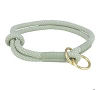 Collier Pour Chien - Trixie - Soft Rope - Semi-Étrangleur - Couleur Sauge - Taille Moyen