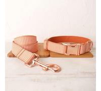 Collier pour Chien Unique, Pratique pour Promener Le Chien, Accessoire de Laisse pour Petit, Moyen et Grand Chien, 5 Tailles - Ensemble Collier et Laisse pour Chien - XS