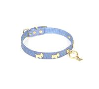 Collier pour chien VIXDA Jean Motif Bleu 40 cm