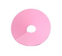 Collier pour chiens et lapins, cône élisabéthain en EVA souple pour la récupération chirurgicale, collier réglable de guérison des plaies pour animaux, 5 tailles XS-XL (S, rose)
