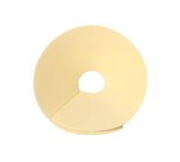 Collier pour chiens et lapins, cône élisabéthain en EVA souple pour la récupération chirurgicale, collier réglable de guérison des plaies pour animaux, 5 tailles XS-XL (XS, jaune)