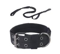 Collier pour Chiens - Fournitures de Traction réglables en Nylon avec laisses | Collier Large pour Chien | pour l'exercice, l'entraînement d'obéissance, la Marche, Les activités de Plein air