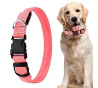 Collier pour chiens - Triple modes à dégagement rapide - Collier lumineux pour chiens âgés | pour la marche de nuit, les voyages, les vacances, l'entraînement, la cour, l'aventure, le camping, la