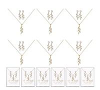 Collier pour demoiselle d'honneur avec pendentif rond en diamant plaqué or rose 14 carats avec inscription « I Couldn't Say I Do Without You » et oxyde de zirconium, Cuivre, Zircone cubique