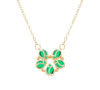 Collier pour femme avec fleur aimantée - Accessoires légers - Pour tous les jours - Pour femme et fille, 链长44-49cm, Métal