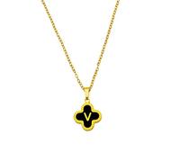 Collier pour Femme Filles Initiale Lettre de alphabet Pendentif de A B C D E F G H I J K L M N O P Q R S T U V W X Y Z Cadeau pour Femme Fille Cadeau pour Noël, Anniversaire, Saint-Valentin (V)