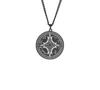 Collier pour homme avec pendentif Talisman Tetragrammaton Maîtrise des arts magiques