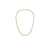 Collier pour homme Calvin Klein en acier inoxydable plaqué or à maillons tonneaux