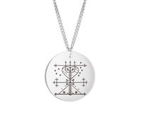 Collier pour homme, collier avec pendentif Maman Brigitte pour femme et homme, collier ras du cou à maillons Vaudou Lwa colliers religieux