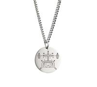 Collier pour homme, collier avec pendentif vaudou pour homme, bijoux religieux, talisman