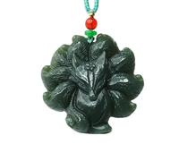 Collier pour homme naturel He Tian Yu Tour Qing Ji Huang Fox Spirit Collier Bijoux Proxy