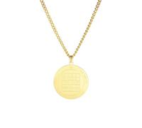 Collier pour homme, Saturne Clé de Salomon Collier Pendentif Pentacle Rétro Occulte Amulette Bijoux pour homme