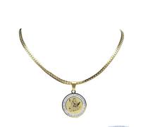 Collier pour Hommes, Mode féminine Saint Expeditus Colliers en Cristal Archange St. Expedite Christianisme Collier Soldat Romain Bijoux