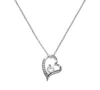 Collier pour Ma Femme, Collier d'Amour pour Femme Joli Cadeau de Bijoux du Mari avec Carte de Massage et Coffret Cadeau Collier d'Idée pour Elle pour un Anniversaire Noël un Anniversaire